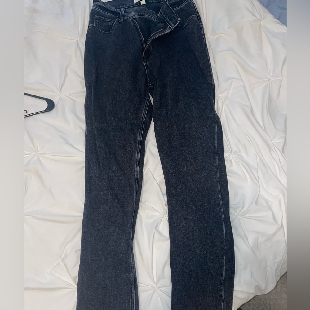 90’s Slim Straight Ultra High Rise Jean